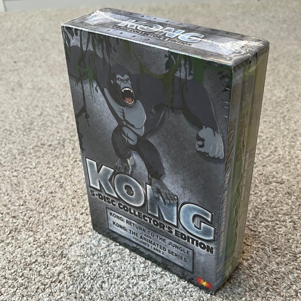 Kong 5-Disc Collector's Edition / Animated Series / Sealed NEW